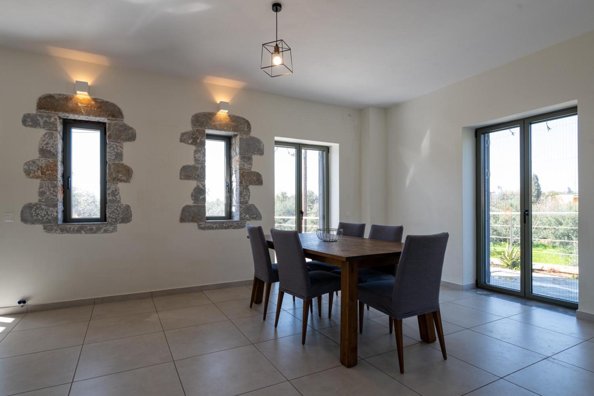 Torri Di Pietra Villa Stoupa Ruang foto
